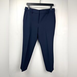 Talbots Women’s Hampshire Ankle Pants Indigo Blue Navy Straight Leg Sz‎ 8 Petite